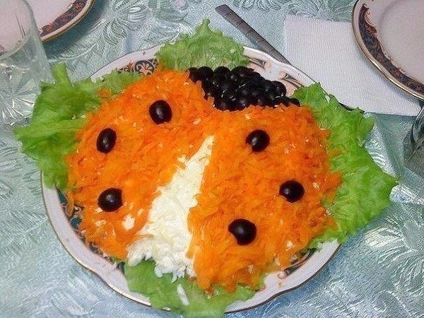 ■ Салат Божья коровка ■