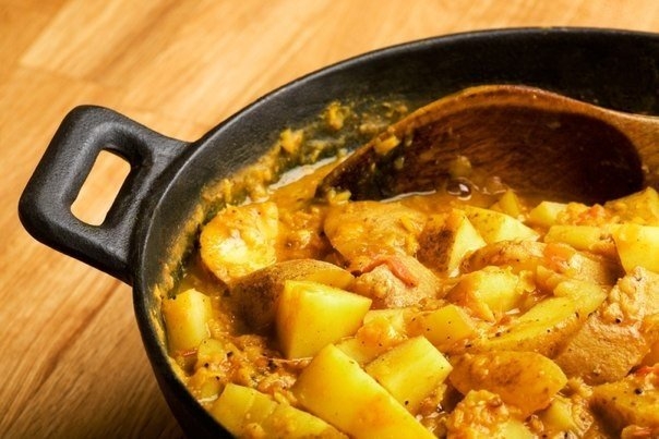 КАРТОФЕЛЬНОЕ КАРРИ