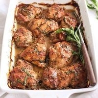 Курица в медово-горчичном соусе.