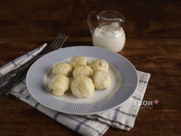 Творожные шарики с изюмом