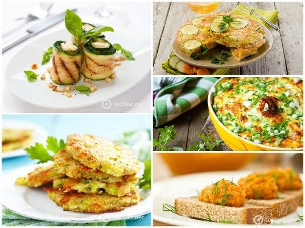 Блюда из кабачков: 5 вкусных рецептов