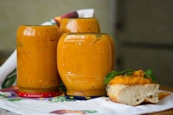 Кабачковая икра на зиму без уксуса