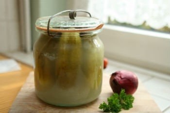 Маринованные огурцы с горчицей на зиму