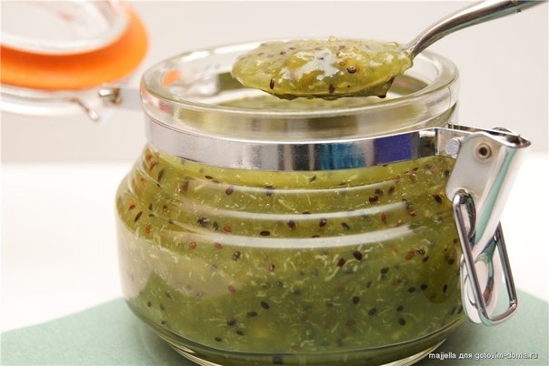 Конфитюр из киви и крыжовника