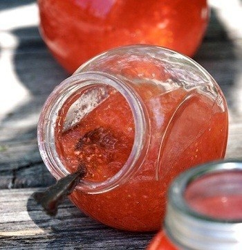 Джем из клубники и апельсина