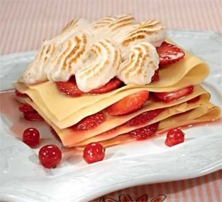 Клубничная лазанья