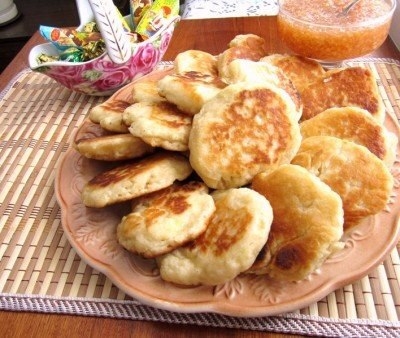 Лепёшки постные