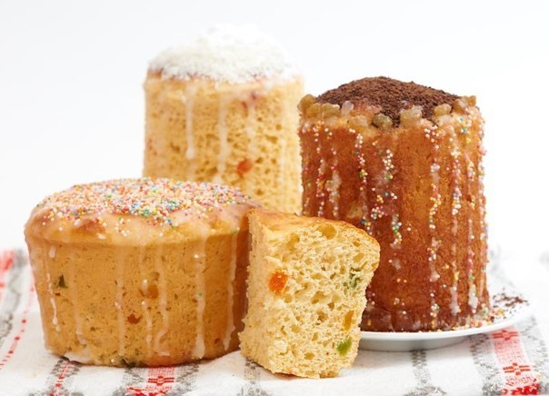 Пышный заварной кулич с сухофруктами Пышный заварной кулич с сухофруктами