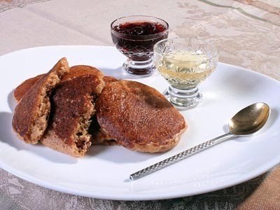Пряничные оладьи из цельнозерновой муки
