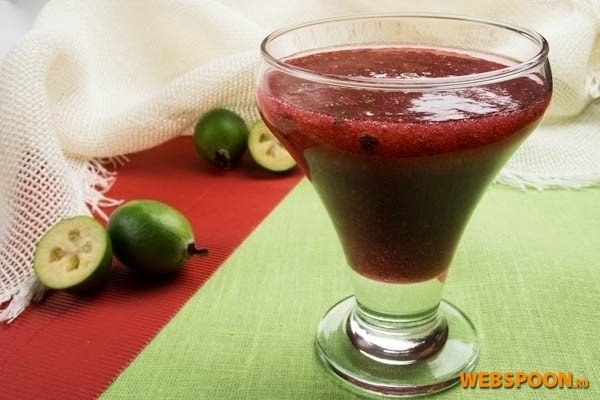 ЖИВОЕ" ВАРЕНЬЕ ИЗ ФЕЙХОА С КЛЮКВОЙ