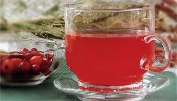 Компот из брусники и яблок на зиму