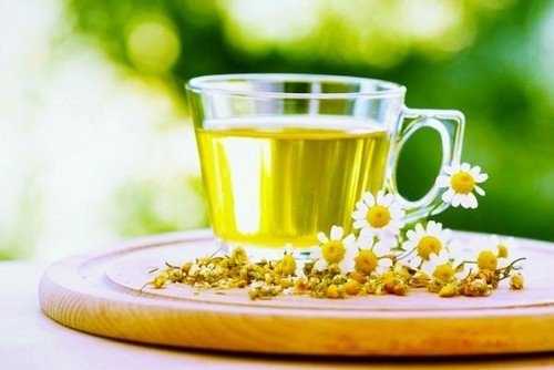 Ромашковый чай с мятой