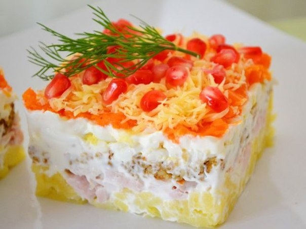 Салат "Зимний ".