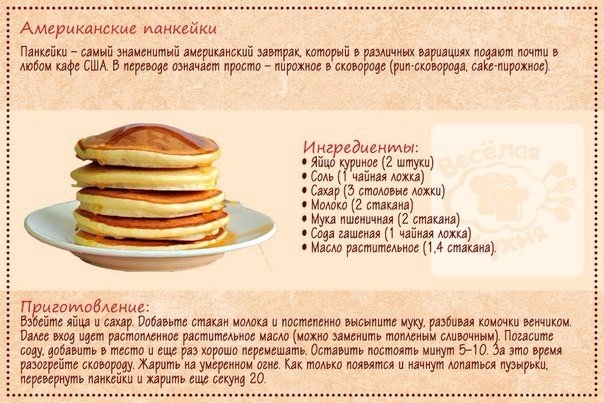 Панкейки с шоколадной пастой и бананом #школа - покроковий рецепт з фото. Автор