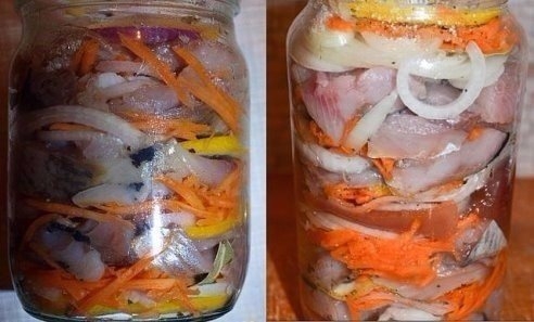 СЕЛЁДКА ПО-ГОЛЛАНДСКИ С лимончиком и морковкой