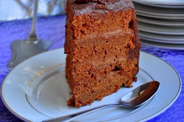 Торт "Пища дьявола" Devil&rsquo;s Food.