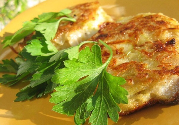 Котлеты из куриного фарша и капусты, на ужин!