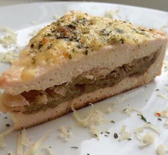 Куриный пирог с капустой