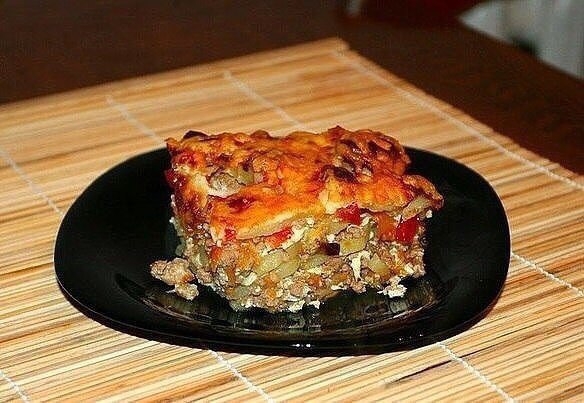 Куриная запеканка с овощами: сбалансированный обед!