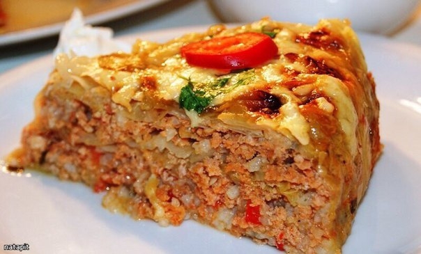 Курино-капустный пирог: сбалансированно и вкусно!