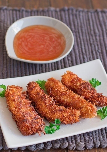 Куриные грудки в кокосе