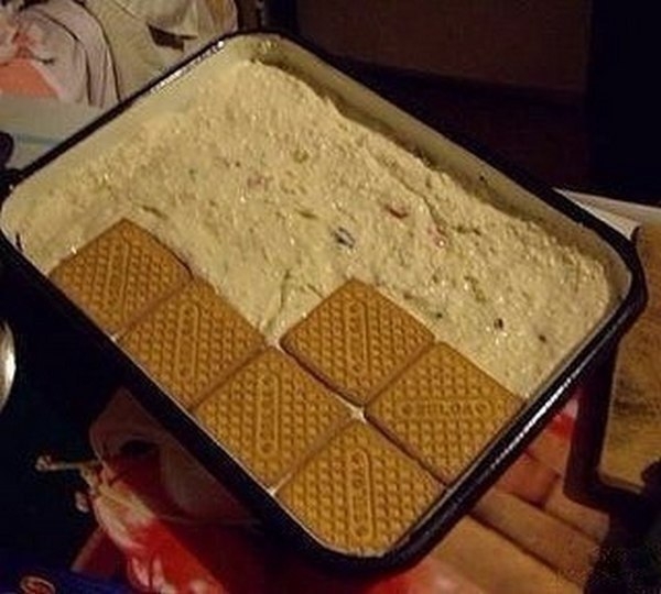 Обалденный тортик без выпечки