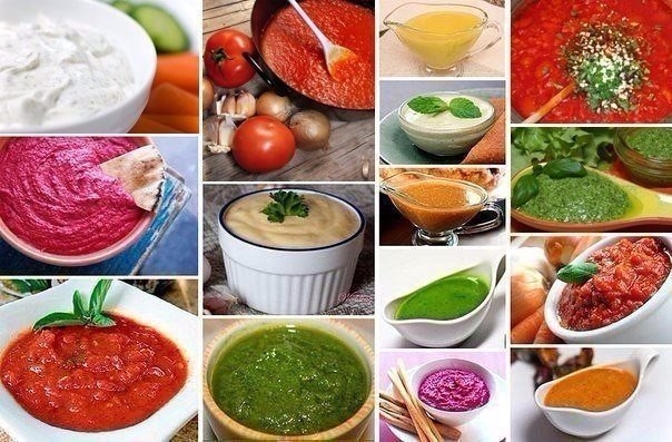 22 вида соусов на все случаи жизни.