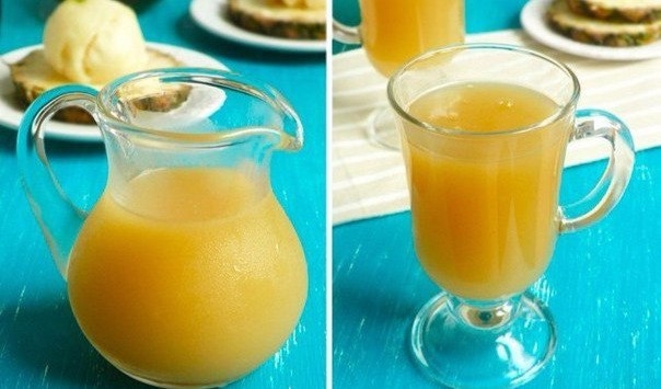 Кисель из манго и ананаса Кисель из манго и ананаса