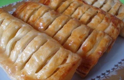 Слойки "Яблочные жалюзи"