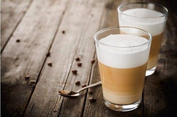 Латте с белым шоколадом