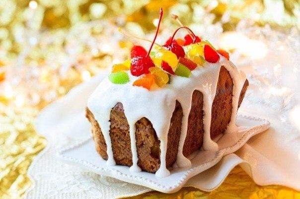 Рождественский английский кекс