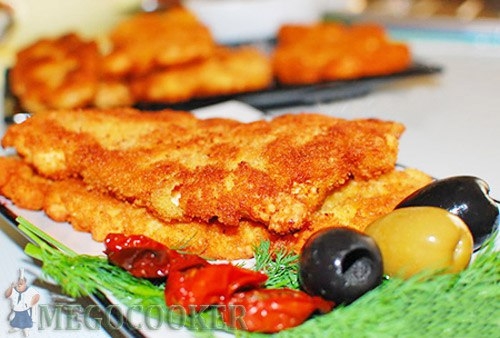 Куриный шницель по-австрийски Куриный шницель по-австрийски
