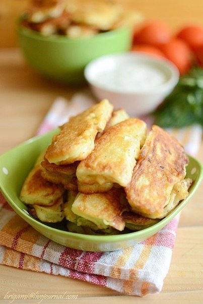 КАБАЧКИ В ХРУСТЯЩЕМ КЛЯРЕ