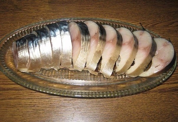 ЛЮБИМЫЙ РЕЦЕПТ СОЛЕНОЙ СКУМБРИИ