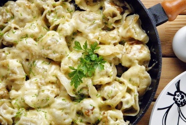 ПЕЛЬМЕНИ, ЖАРЕННЫЕ С СЫРОМ ПЕЛЬМЕНИ, ЖАРЕННЫЕ С СЫРОМ