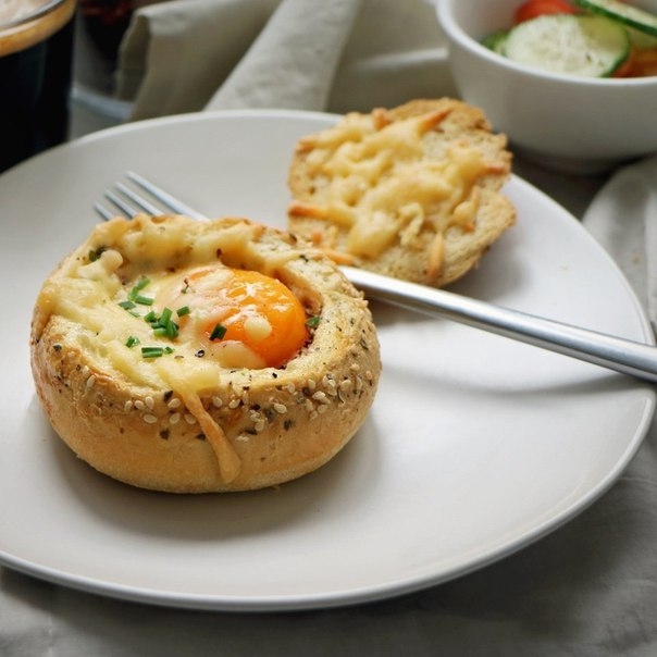 ОРИГИНАЛЬНЫЙ И ВКУСНЫЙ ЗАВТРАК В БУЛОЧКЕ