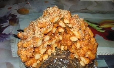 ПРОСТОЙ ТОРТ ИЗ КУКУРУЗНЫХ ПАЛОЧЕК ПРОСТОЙ ТОРТ ИЗ КУКУРУЗНЫХ ПАЛОЧЕК