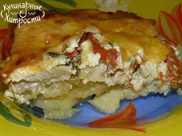 САМАЯ ВКУСНАЯ ЗАПЕКАНКА С КАРТОФЕЛЕМ И РЫБОЙ