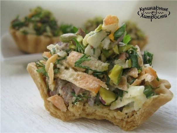 КОР3ИНОЧКИ С МЯСНЫМ САЛАТОМ КОР3ИНОЧКИ С МЯСНЫМ САЛАТОМ