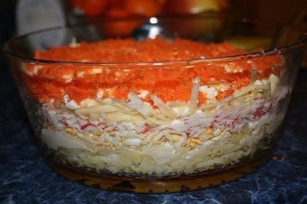 Изумительное сочетание продуктов! Попробуйте обязательно салатик! Изумительное сочетание продуктов! Попробуйте обязательно салатик!