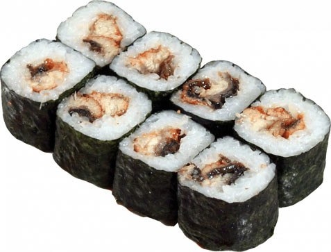 Хосомаки с кунжутом