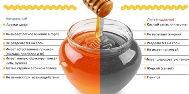 Как отличить натуральный мёд от поддельного?