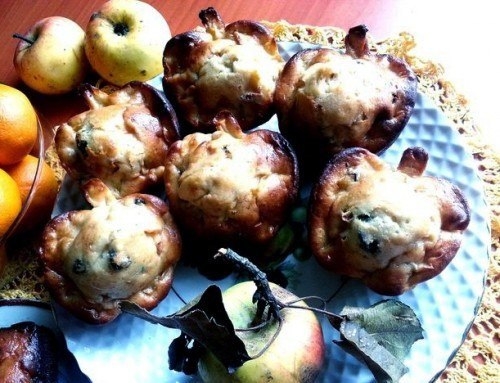 Кексики «Яблоки в сгущенке» Кексики «Яблоки в сгущенке»