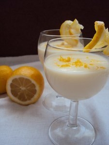 Освежающий лимонный десерт (Lemon posset) Освежающий лимонный десерт (Lemon posset)