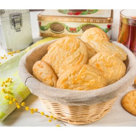 Песочное печенье с сыром