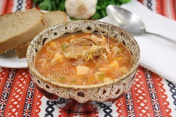 Борщ в мультиварке