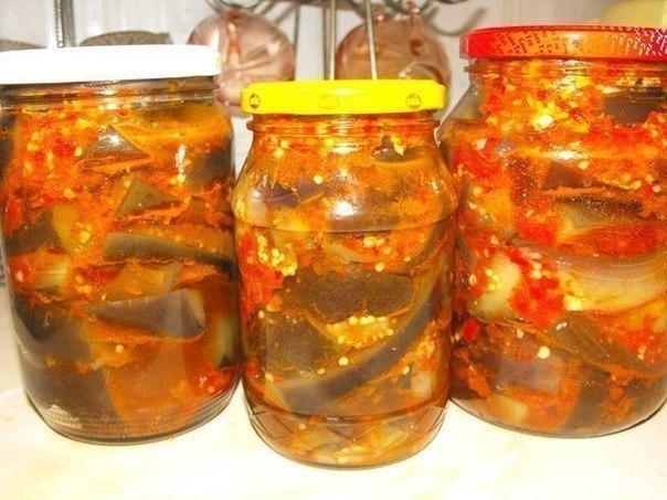 Рецепт: Заготовки на зиму - 8 рецептиков из баклажан Рецепт: Заготовки на зиму - 8 рецептиков из баклажан