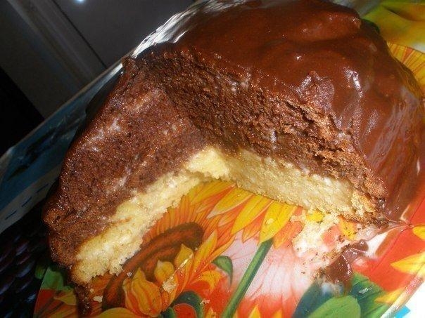 Рецепт: Торт "Тающее чудо"