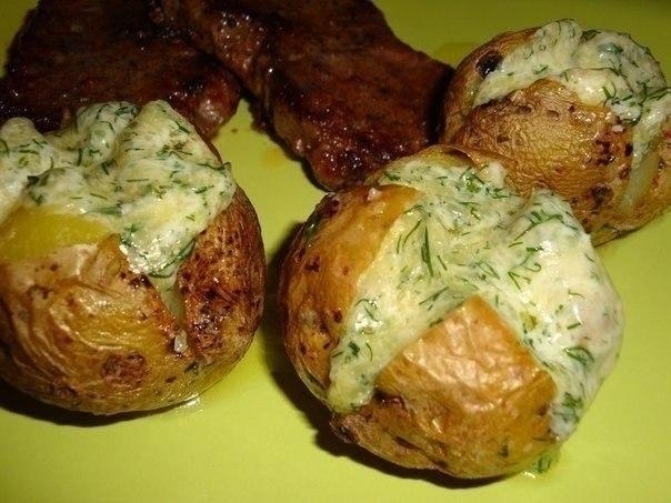 Рецепт: Картофель на гарнир