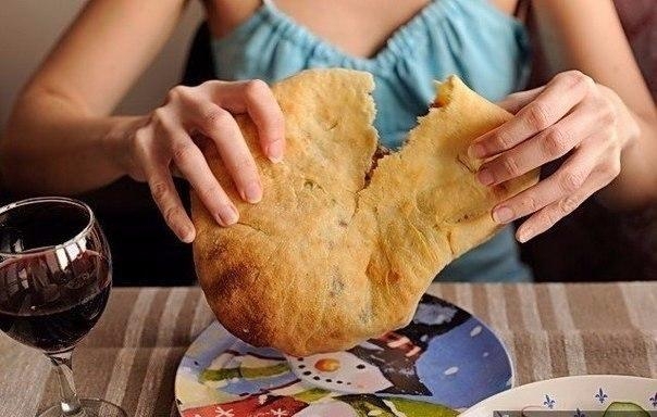 Рецепт: Воздушные сырные лепёшки
